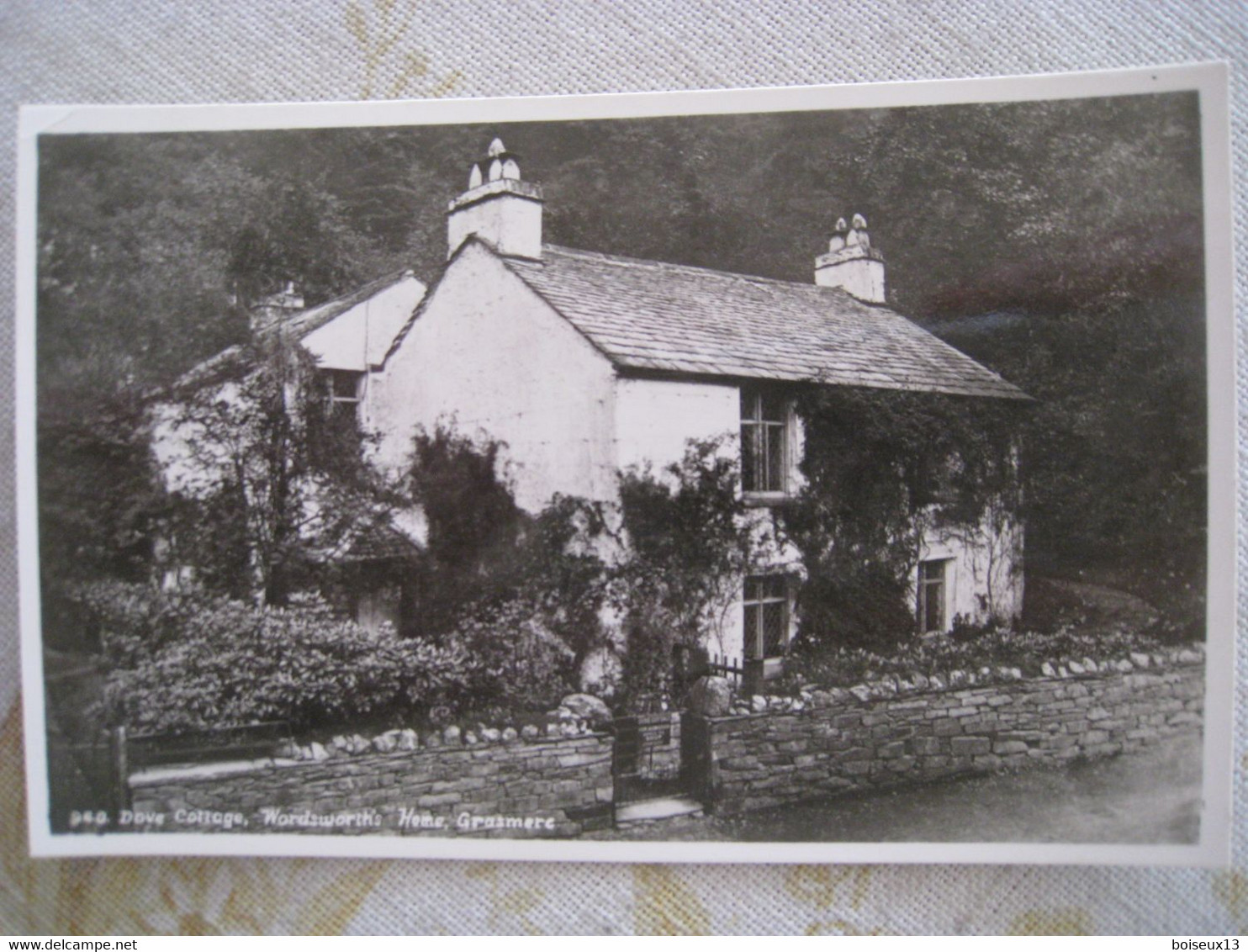 CPSM.   Dove Cottage, WORDSWORTH. Home Grasmere. - Grasmere