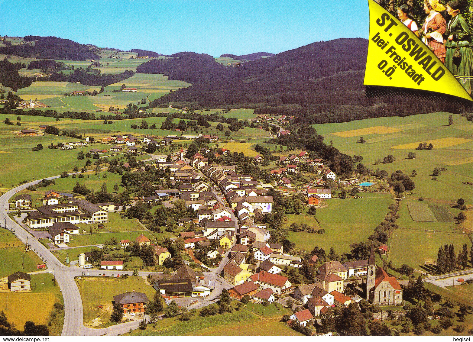 1981, Österreich, St. Oswald Bei Freistadt, Erholungsort, Mühlviertel, Oberösterreich - Freistadt