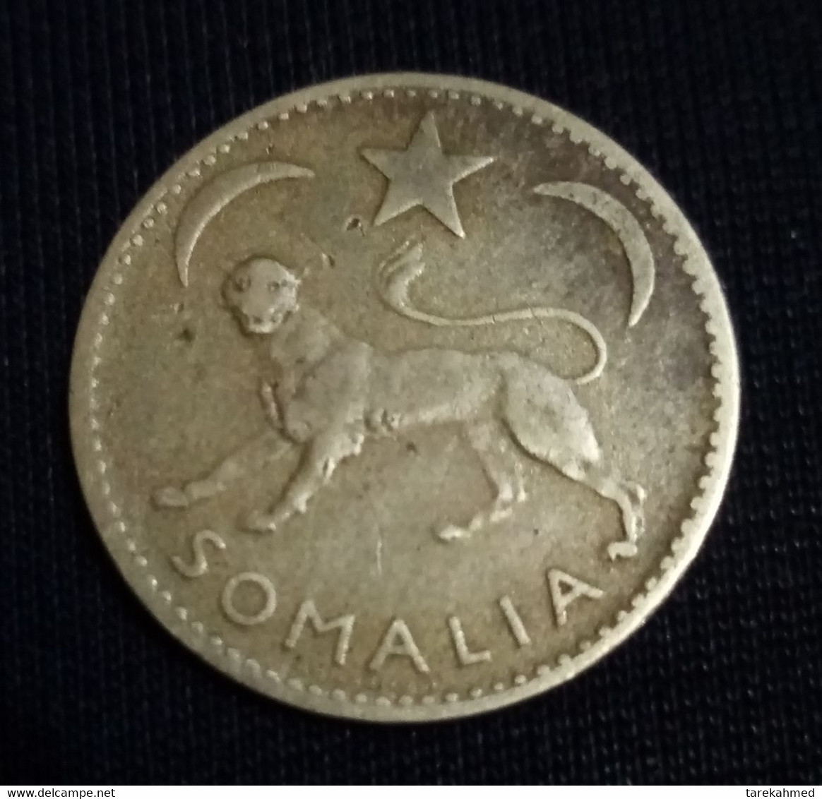 Somalia , 50 Centesimi , 1950 . KM# 4 , Silver . Perfect . Gomaa - Somalie