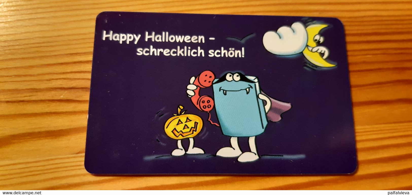 Phonecard Germany M 03 09.01 Halloween - M-Series: Merchandising