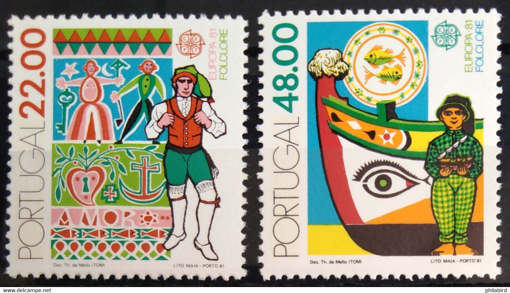 EUROPA 1981 - PORTUGAL                    N° 1509/1510                        NEUF** - 1981