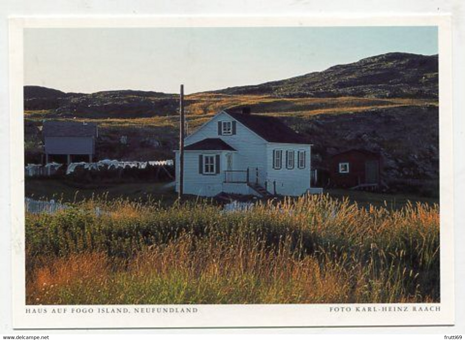 AK 029115 CANADA - Newfoundland - Haus Auf Fogo Island - Sonstige & Ohne Zuordnung