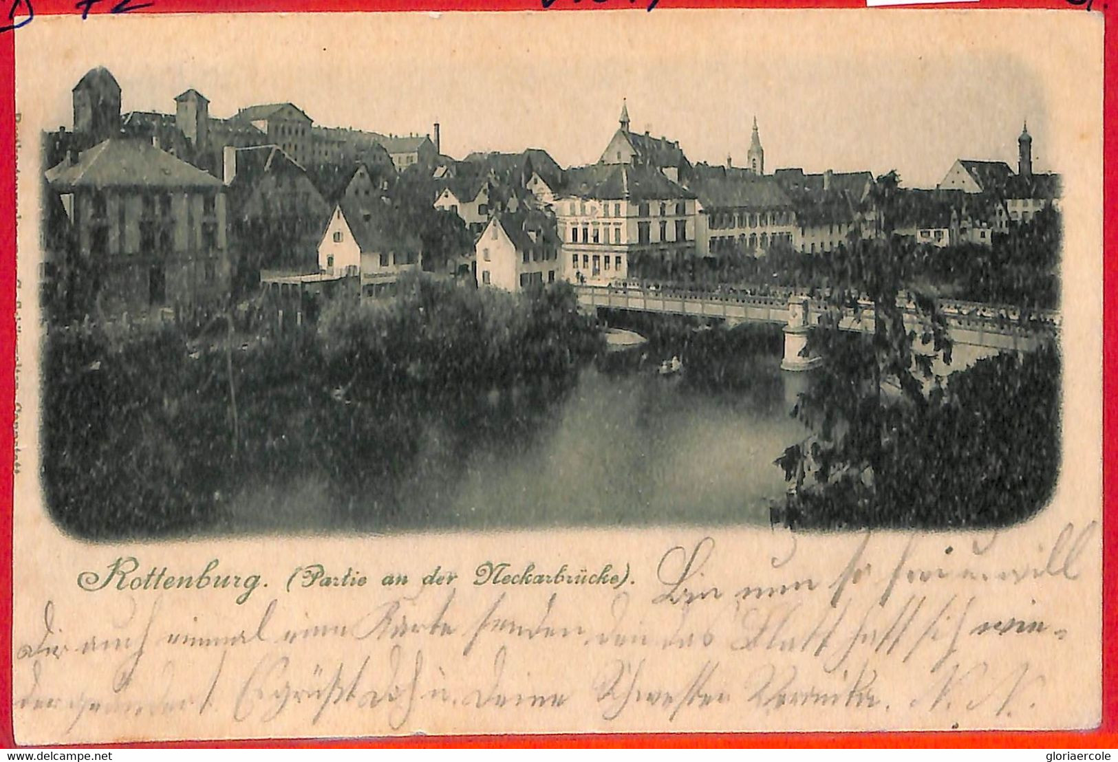 Aa7849 - Ansichtskarten VINTAGE  POSTCARD: GERMANY Deutschland - Rottenburg 1899 - Rottenburg