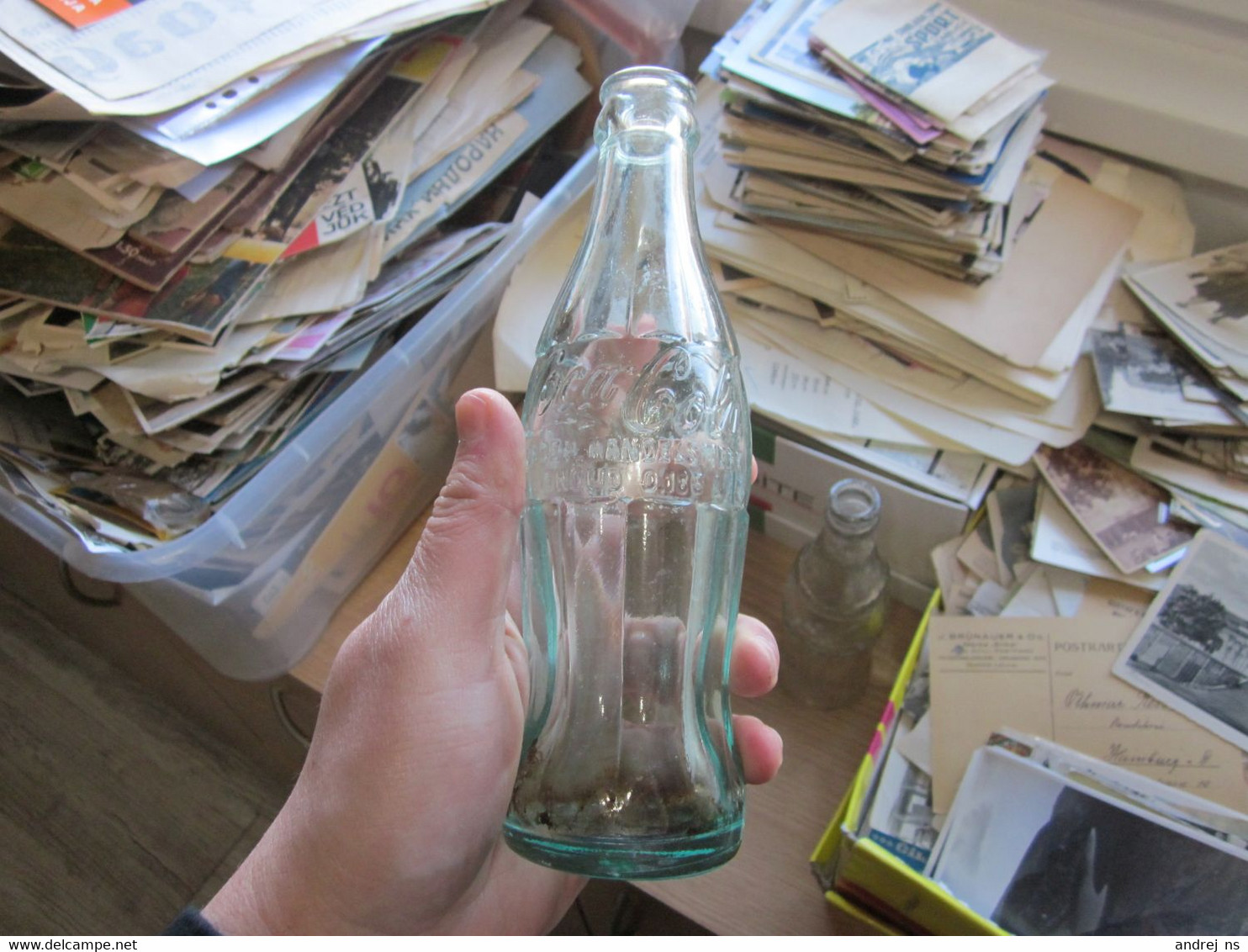 Old Coca Cola Bottles Gedep Handelsmerk Inhoud 0.185 L Limonade Gazeuse Coffeinehoudend 38 G B Fles Beschernd - Bottiglie