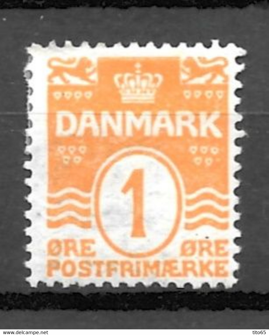 AFA # 42  Denmark    MNH**    1905    (12 3/4) - Neufs