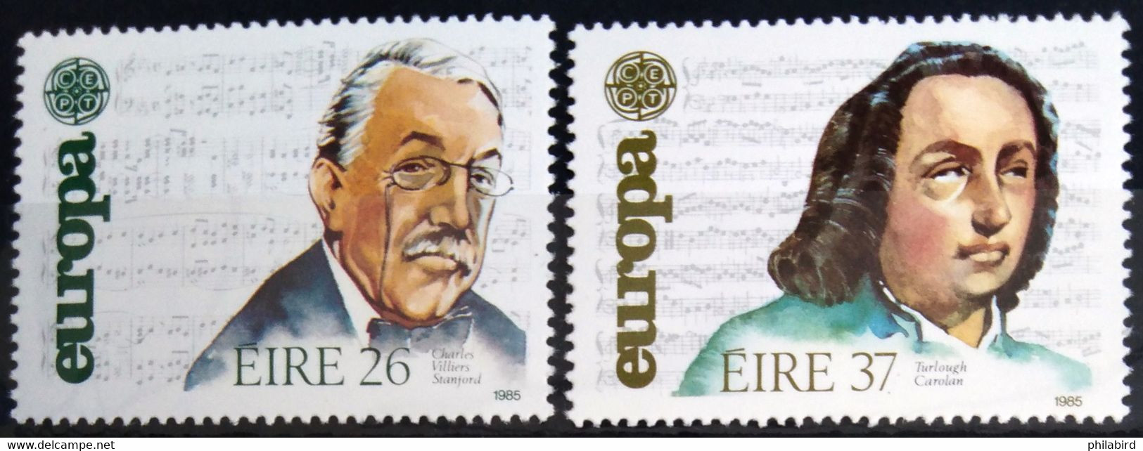 EUROPA 1985 - IRLANDE                N° 566/567                       NEUF** - 1985