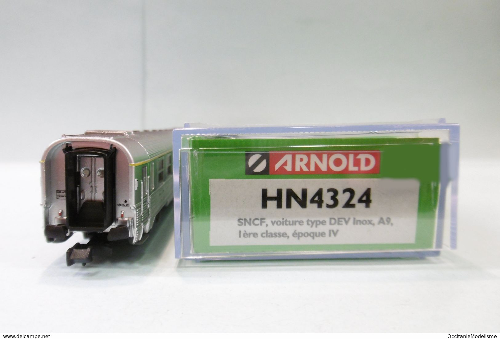 Arnold - Voiture DEV INOX A9 1ère Classe SNCF ép. IV Réf. HN4324 Neuf N 1/160 - Passenger Trains