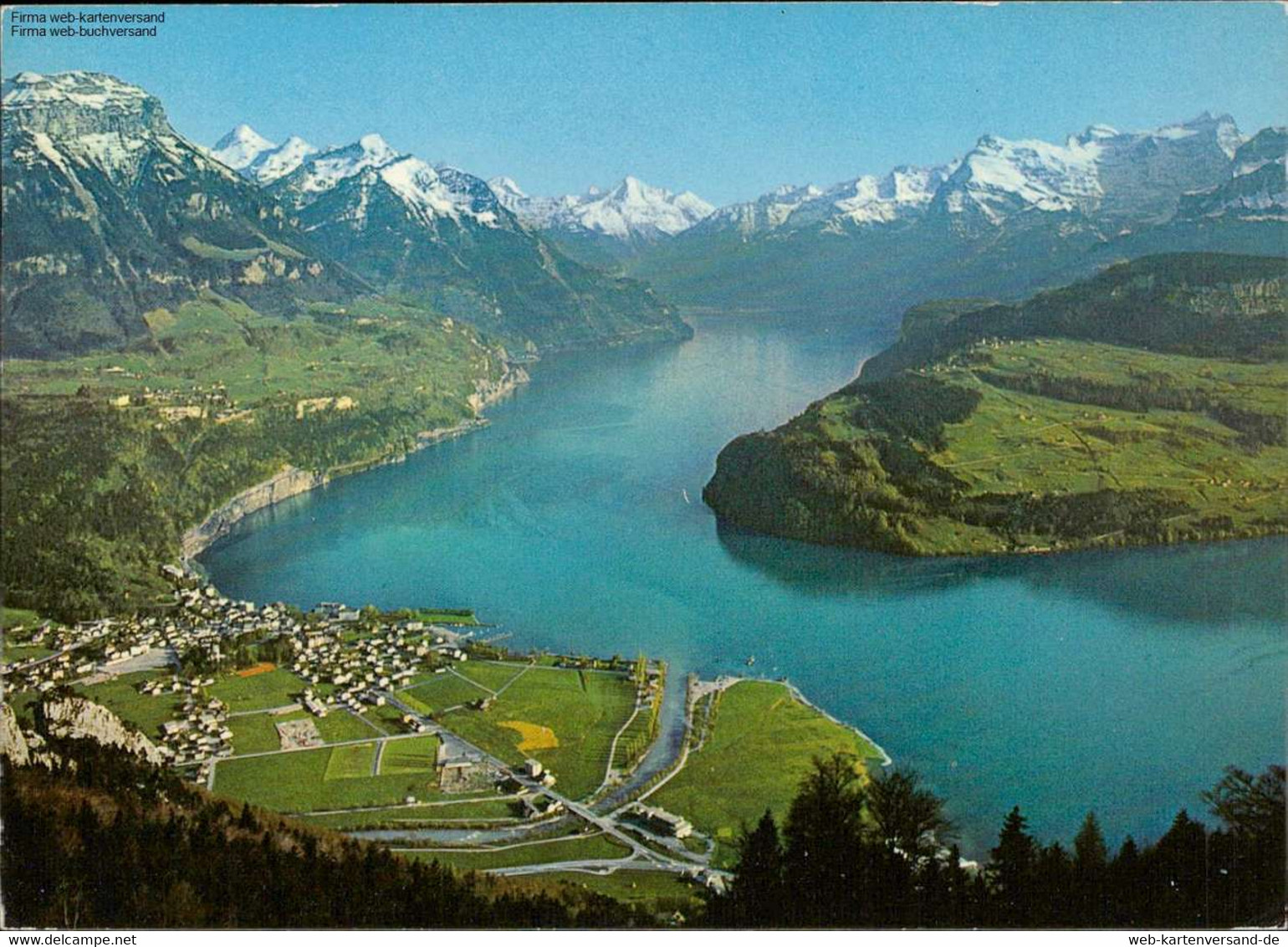 1094667 Urnersee Mit Axenstrasse, Brunnen, Morschach, Seelisberg, Fronalpstock - Tinizong-Rona