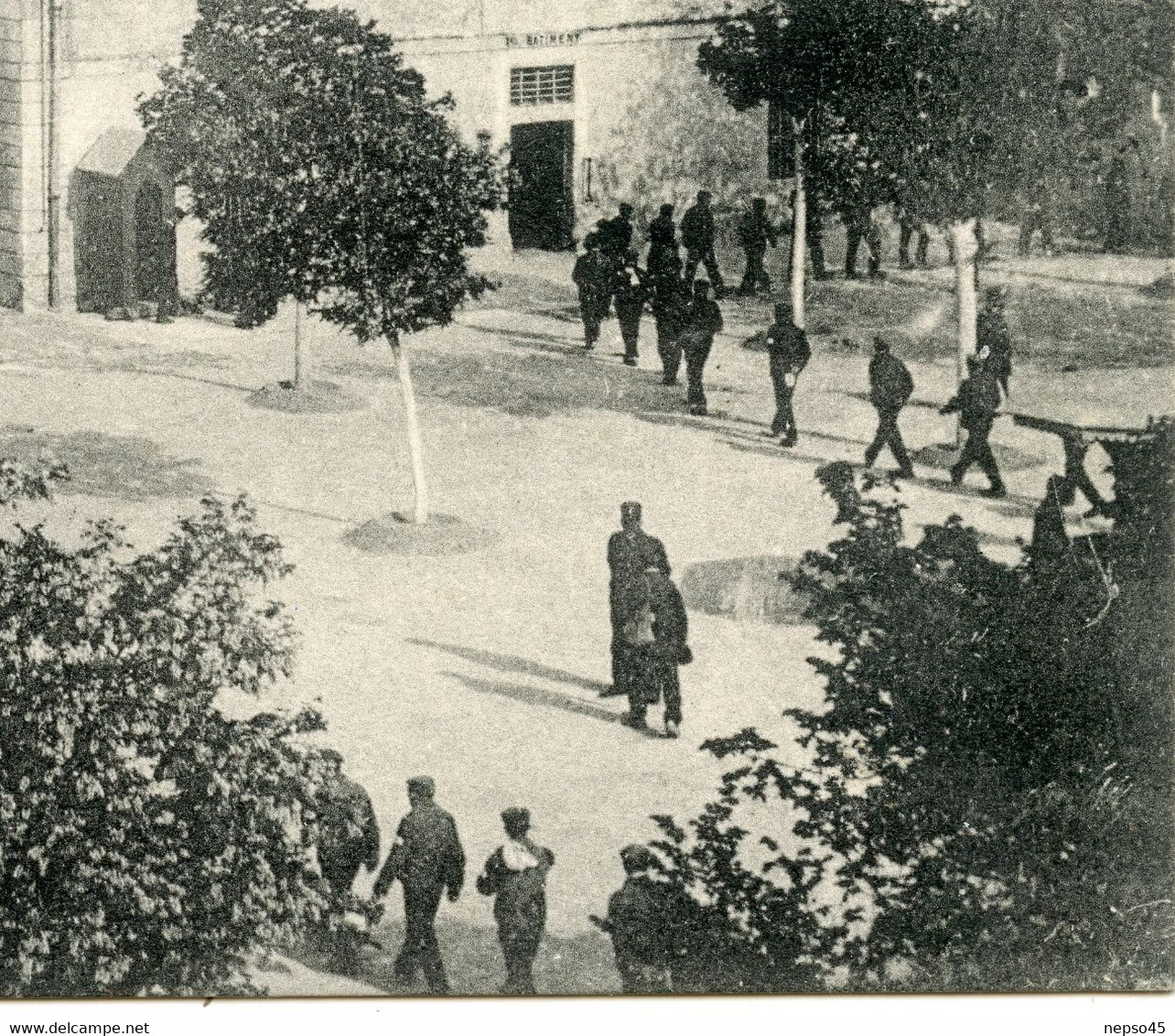 île De Ré St Martin,la Promenade Des Forçats.carte Animée. - Gefängnis & Insassen