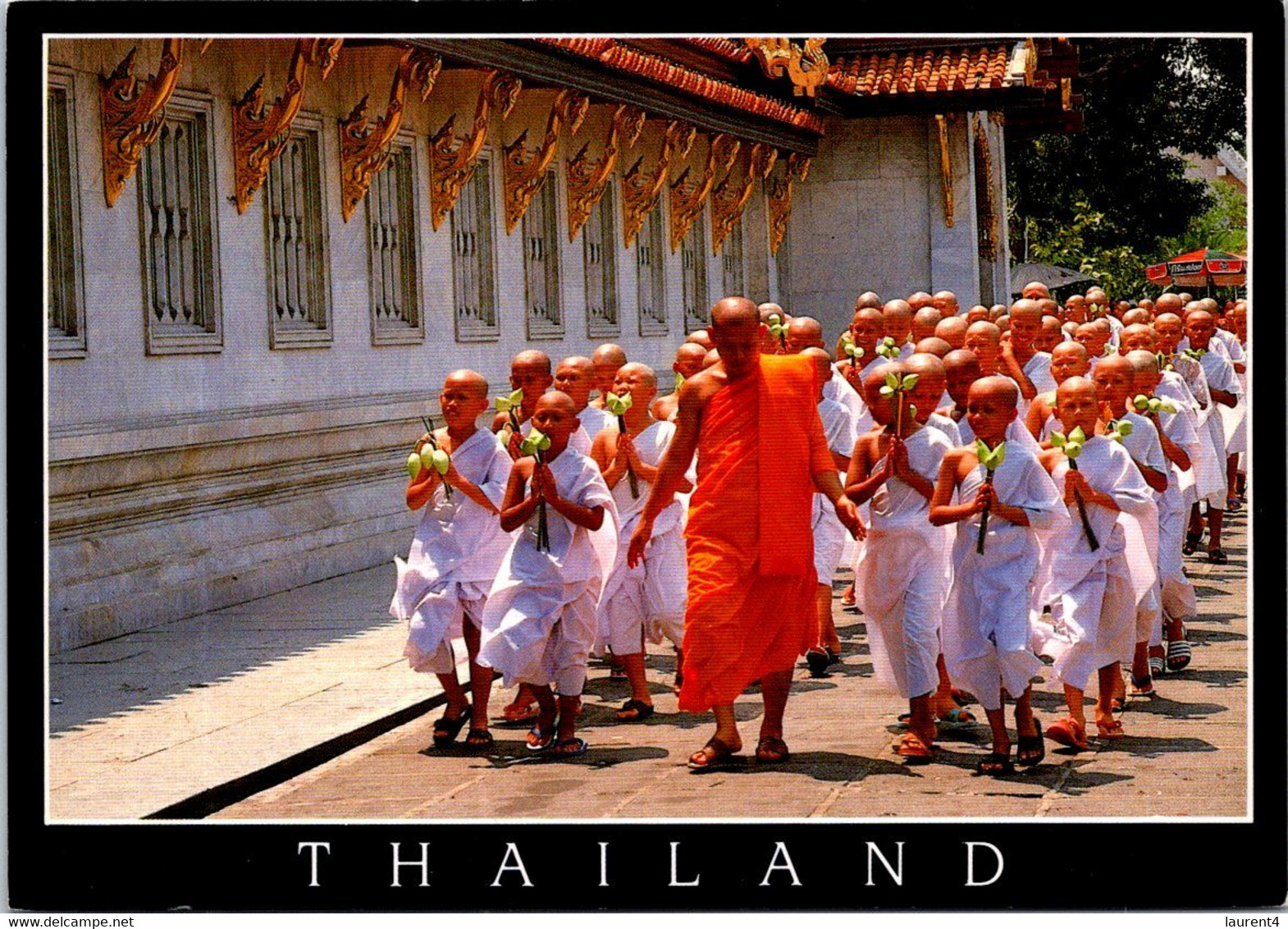 (2 F 11) Thailand - Novice Monks Procession - Bouddhisme