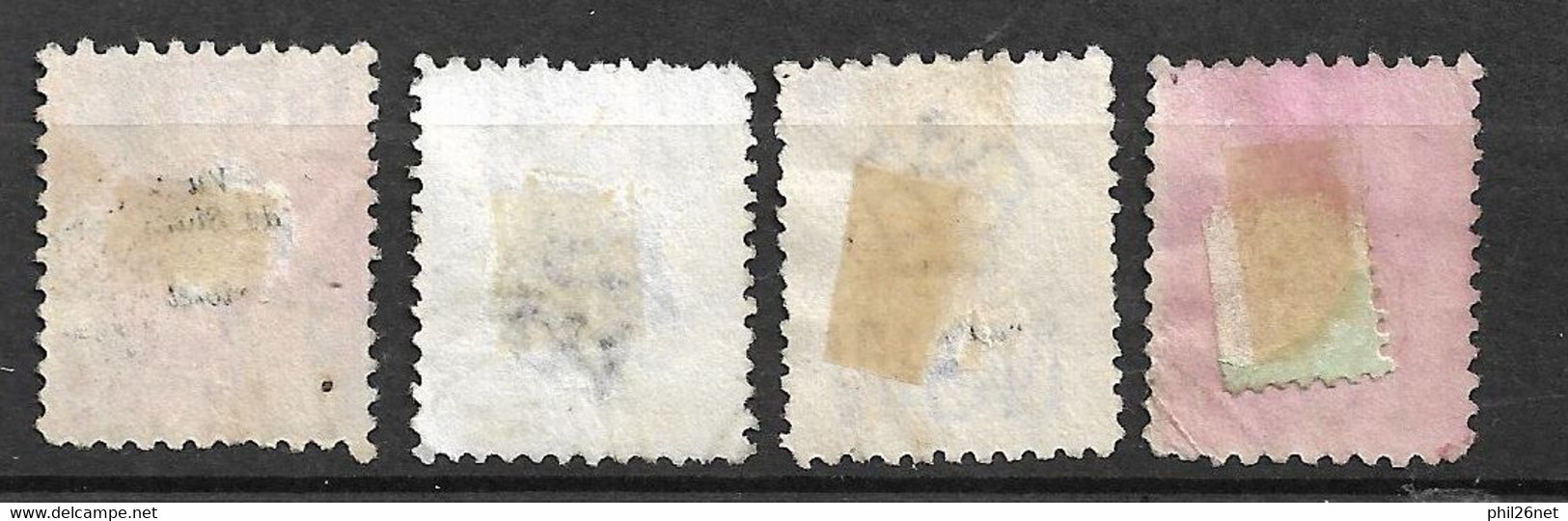Australie Nouvelle Galles Du Sud N° 59 à 62    Oblitérés   B / TB     - Used Stamps