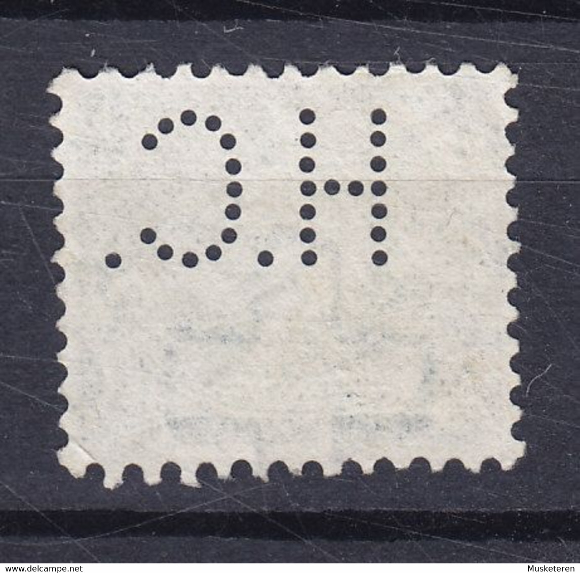 Switzerland Perfin Perforé Lochung 'H.C.'  Heer & Co. Thalwil 1905 Mi. 75C Helvetia Perf. 11½x11 - Perfins