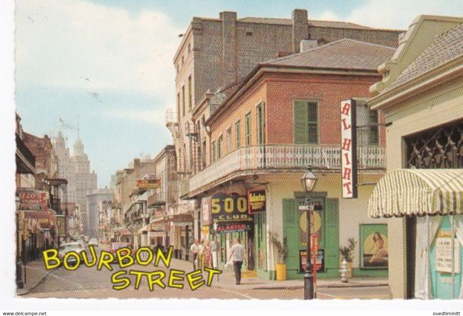 New Orleans Bourbon Street CPSM Dentelée 1978 - New Orleans