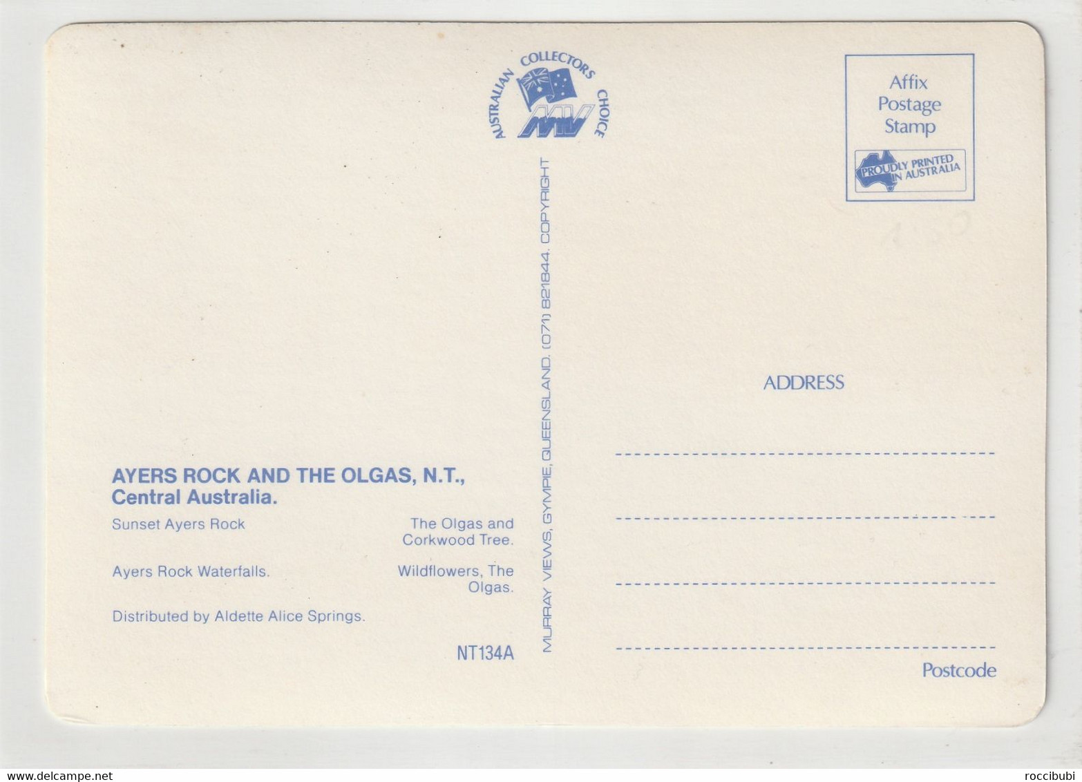 Ayers Rock And The Olgas - Uluru & The Olgas