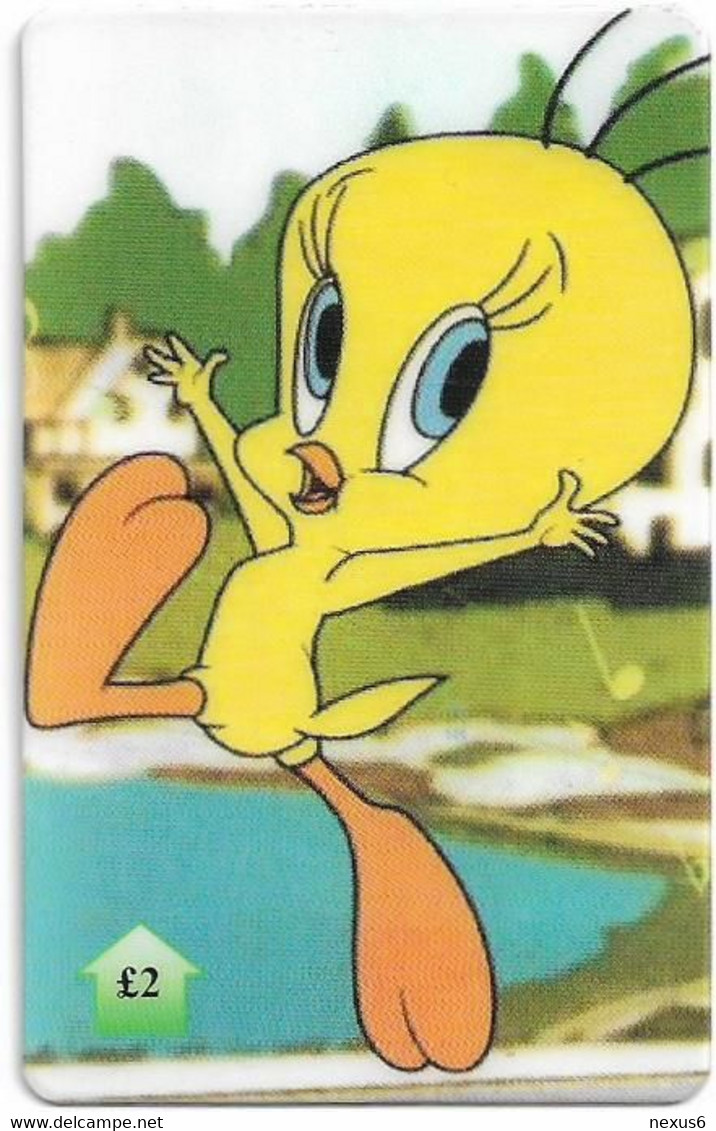 UK - PPS - Cartoon Series, Tweety Bird #1, Fake Prepaid 2£, 500ex - [ 8] Firmeneigene Ausgaben