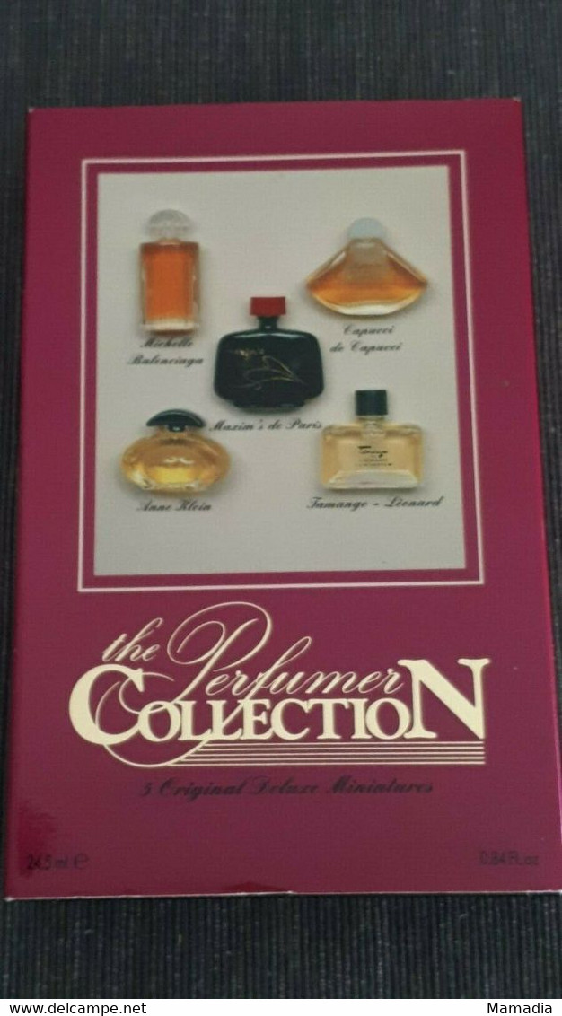 PARFUM PERFUME FLACONS MINIATURES BOITE DE 5 - Miniatures Femmes (avec Boite)