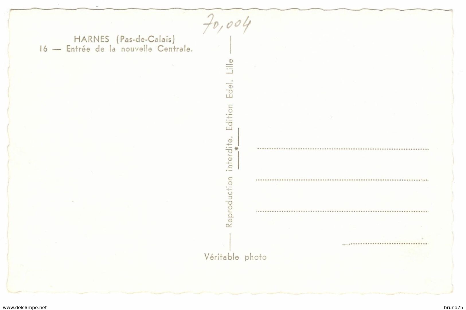 62 - HARNES - Entrée De La Nouvelle Centrale - 14 X 9 - Harnes