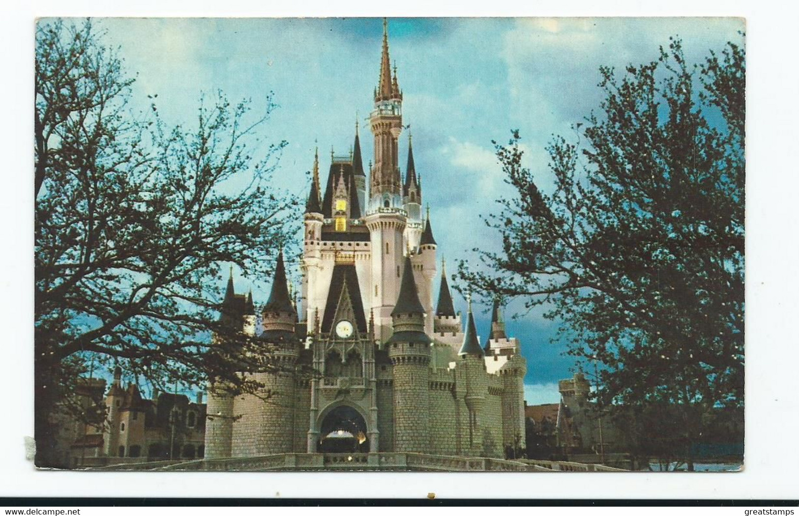 California Disneyworld Cinderella Castle  C.1980s Unused - Anaheim