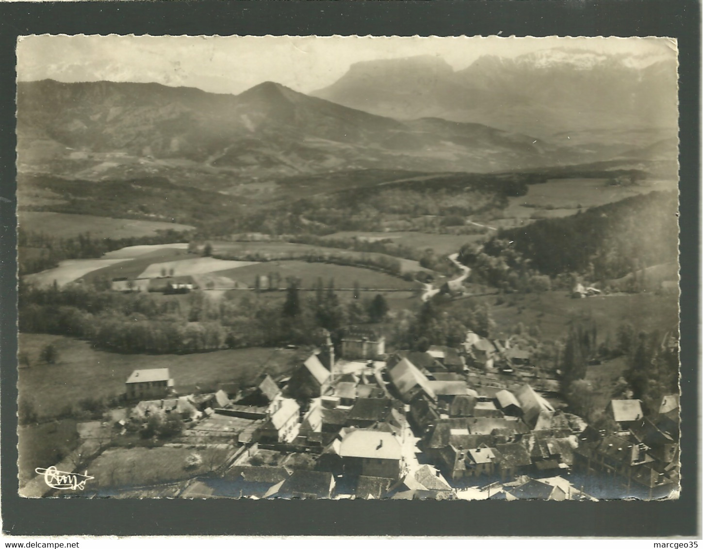 38 Clelles Vue Panoramique Aérienne édit. Combier N° 174-26 A - Clelles