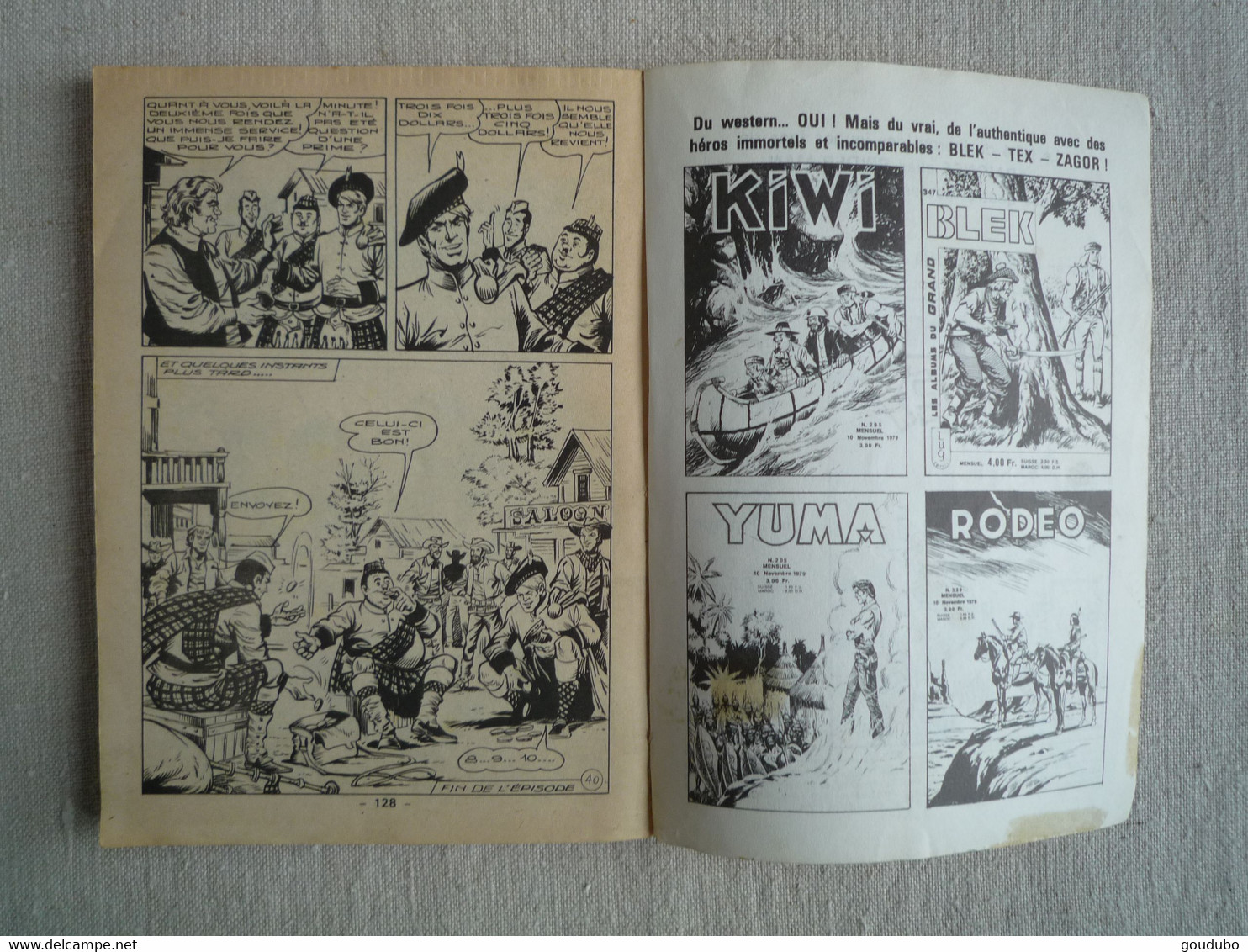 Zembla Mensuel N°298 Novembre 1979 Deux contre tous animaux célèbres James Cook.