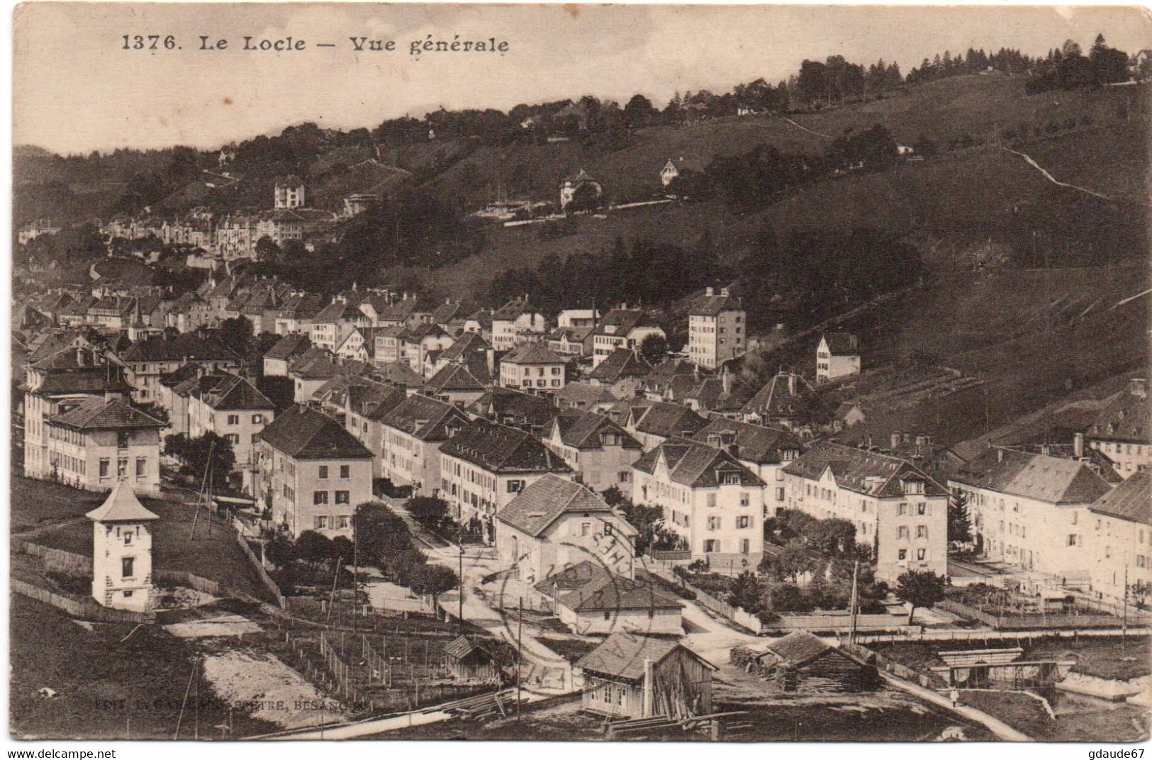 LE LOCLE (NEUCHATEL) - VUE GENERALE - Le Locle