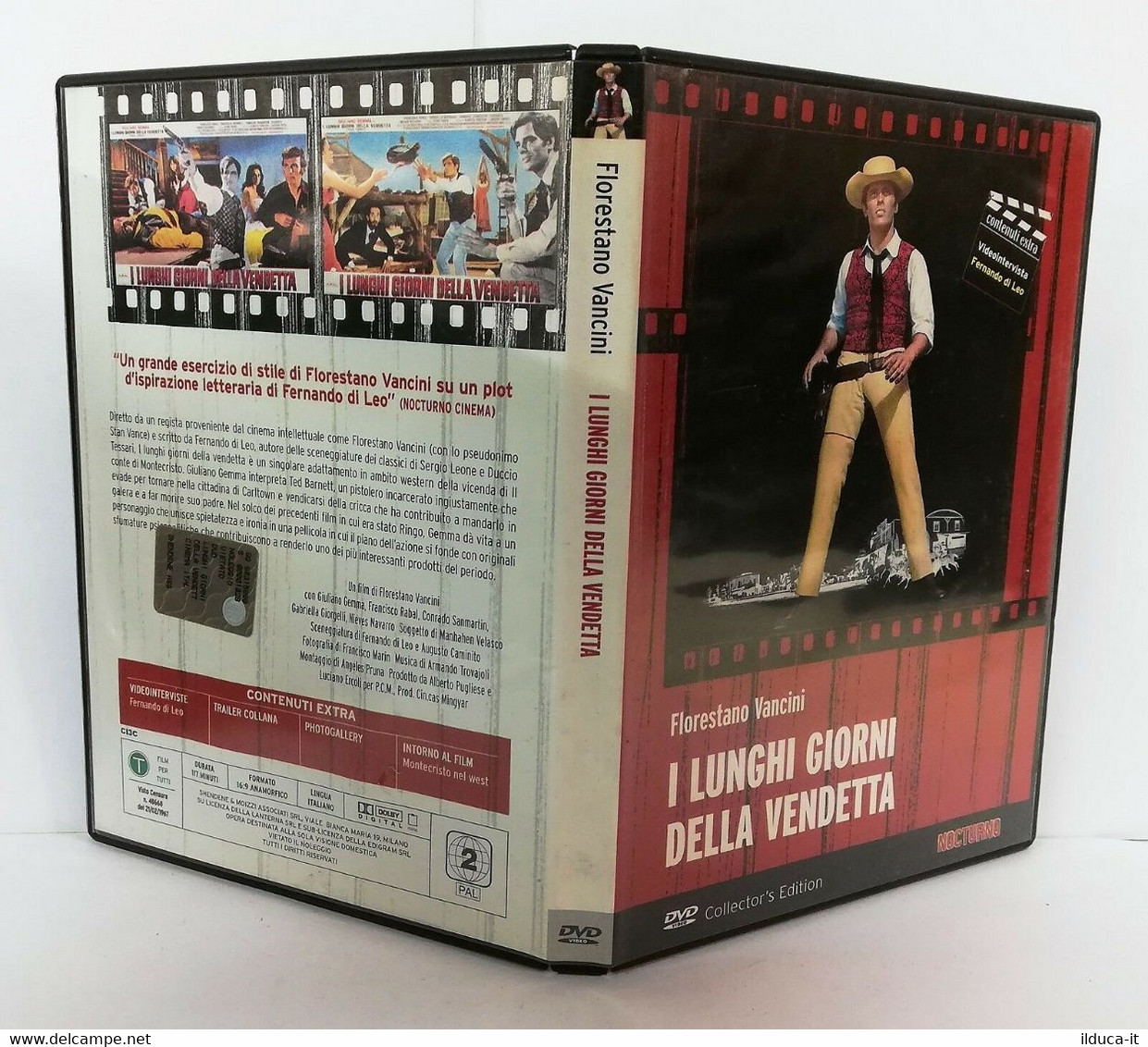 01425 DVD - I LUNGHI GIORNI DELLA VENDETTA - Bill Farbert, Giuliano Gemma, 1967 - Western/ Cowboy