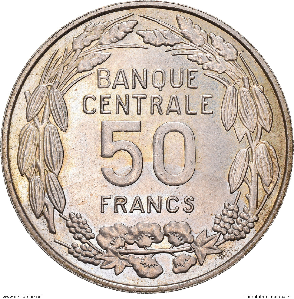 Monnaie, Cameroun, 50 Francs, 1960, Paris, ESSAI, SUP+, Cupro-nickel, KM:E10 - Cameroon