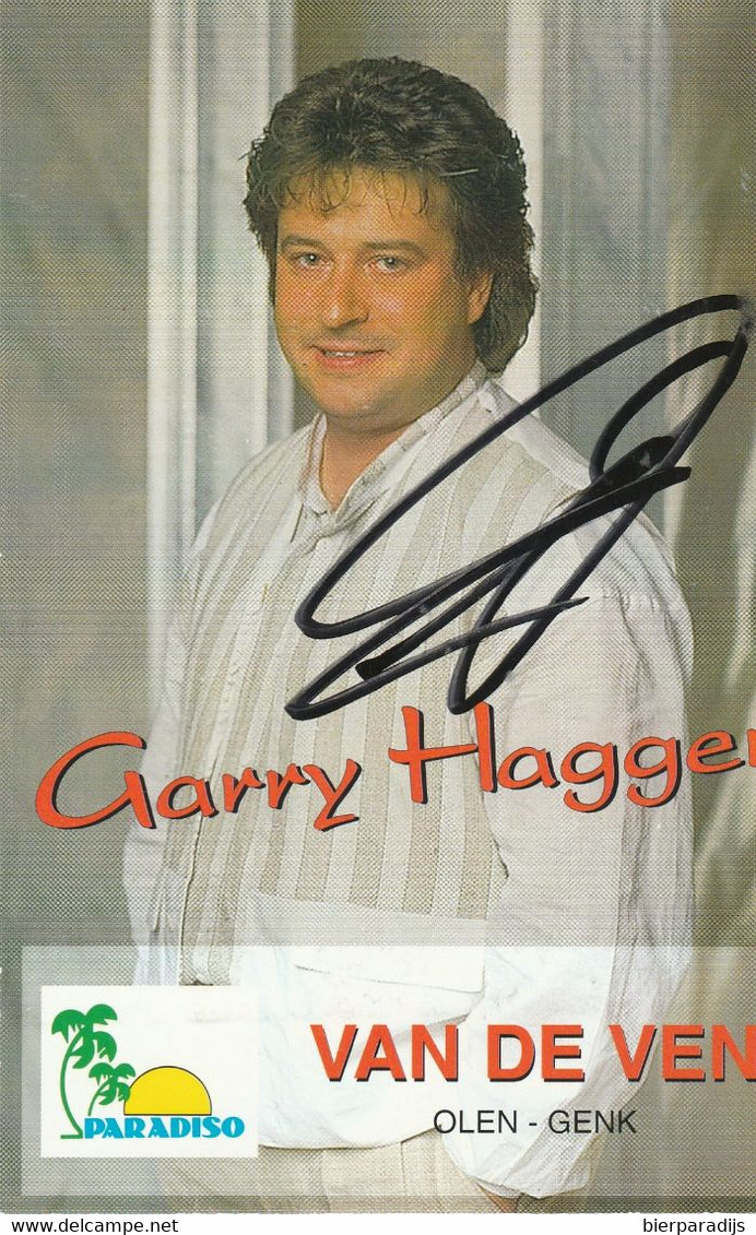 Garry Hagger  -  2  Scans    - Was In Gekleefd - Autogramme