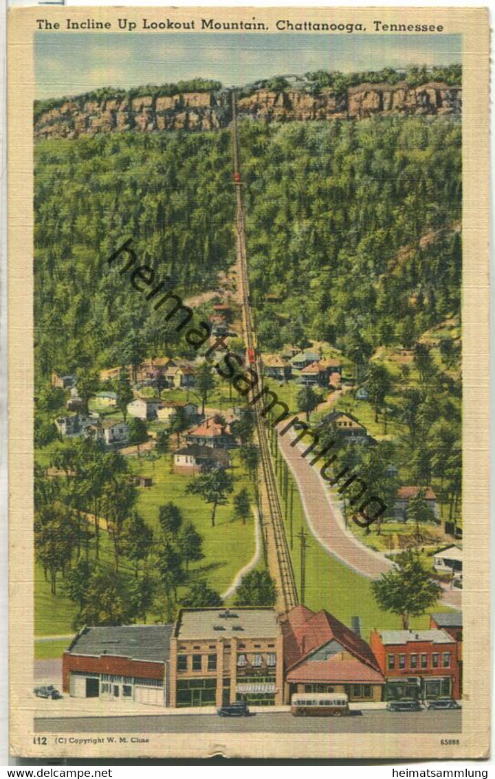 Tennessee - Chattanooga - The Incline Up Lookout Mountain - Chattanooga