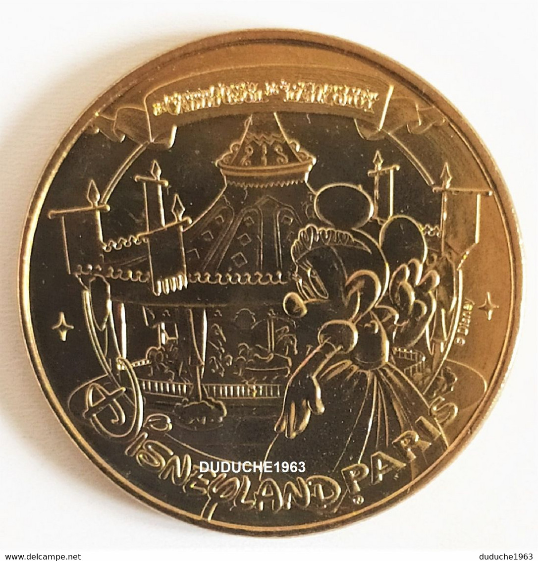 Monnaie De Paris 77.Disneyland 23 - Minnie Carrousel De Lancelot 2016 International - 2016