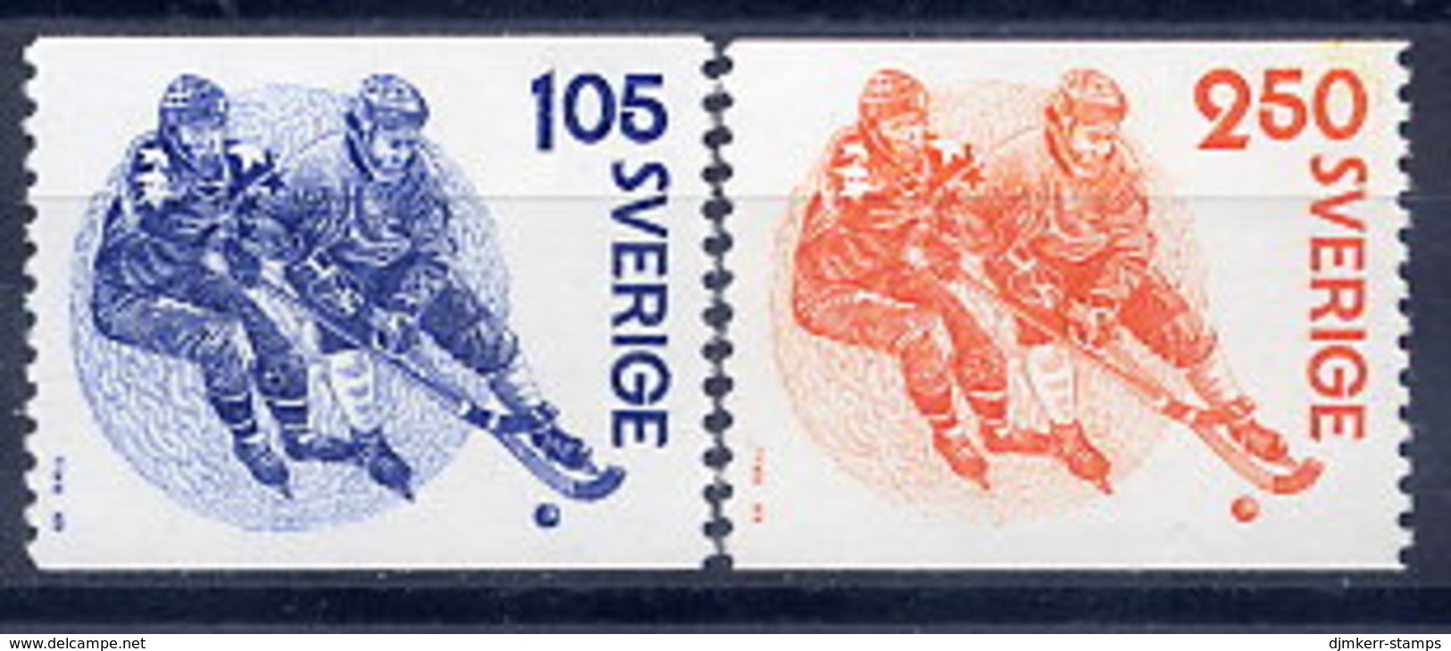 SWEDEN 1979 Sport: Bandy MNH / **..  Michel 1053-54 - Neufs