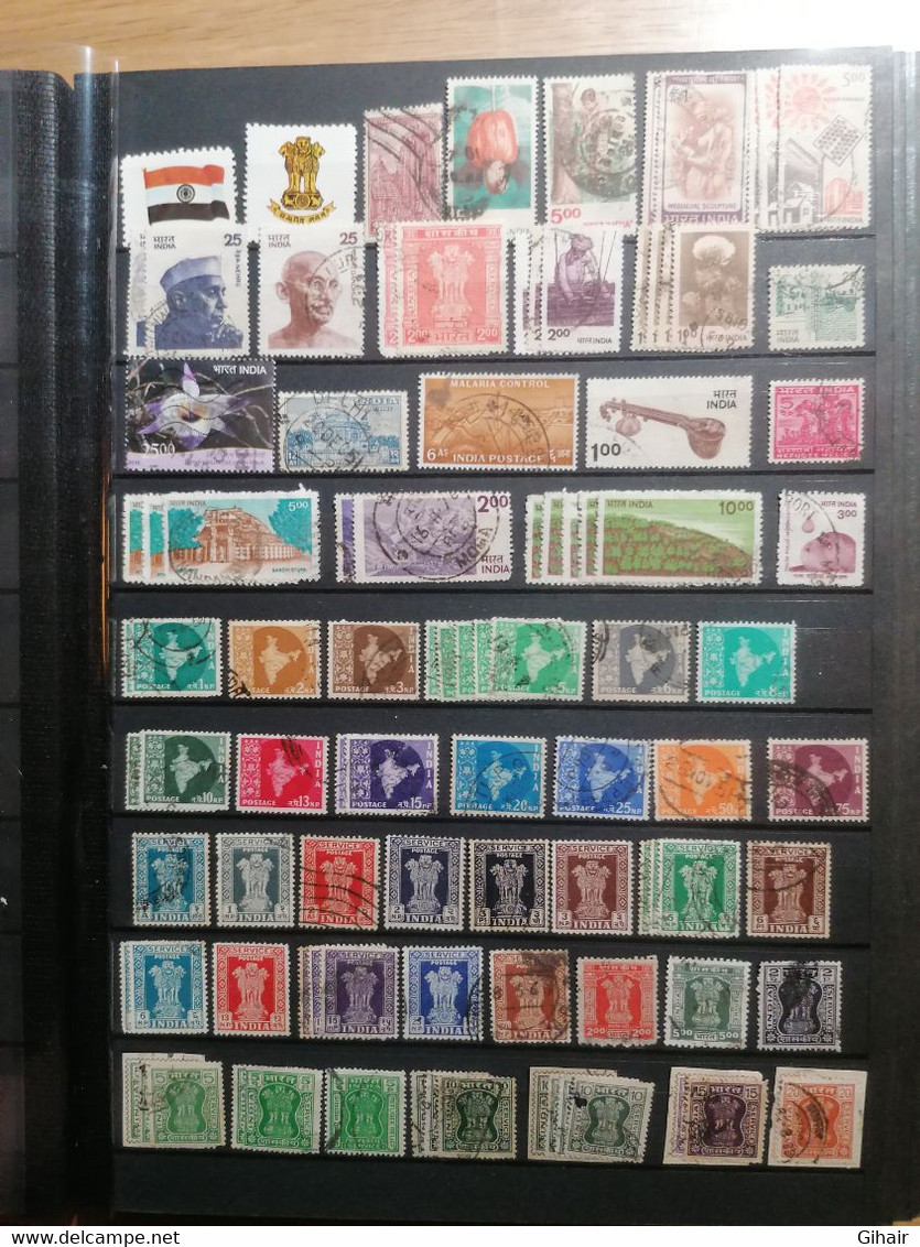 Timbres D'Inde - Collections, Lots & Series