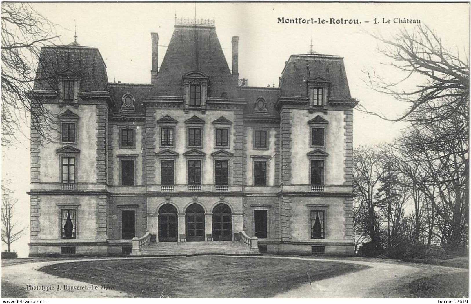 72    Montfort Le Rotrou  -   Le Chateau - Montfort Le Gesnois