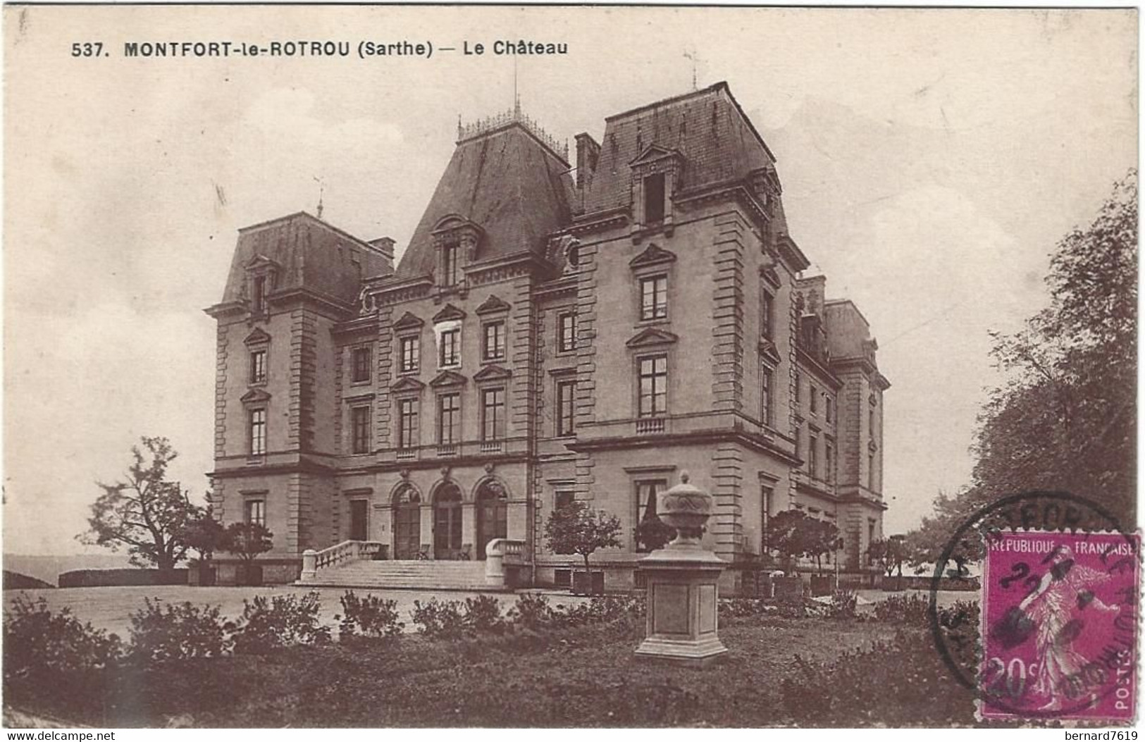 72    Montfort Le Rotrou  -   Le Chateau - Montfort Le Gesnois