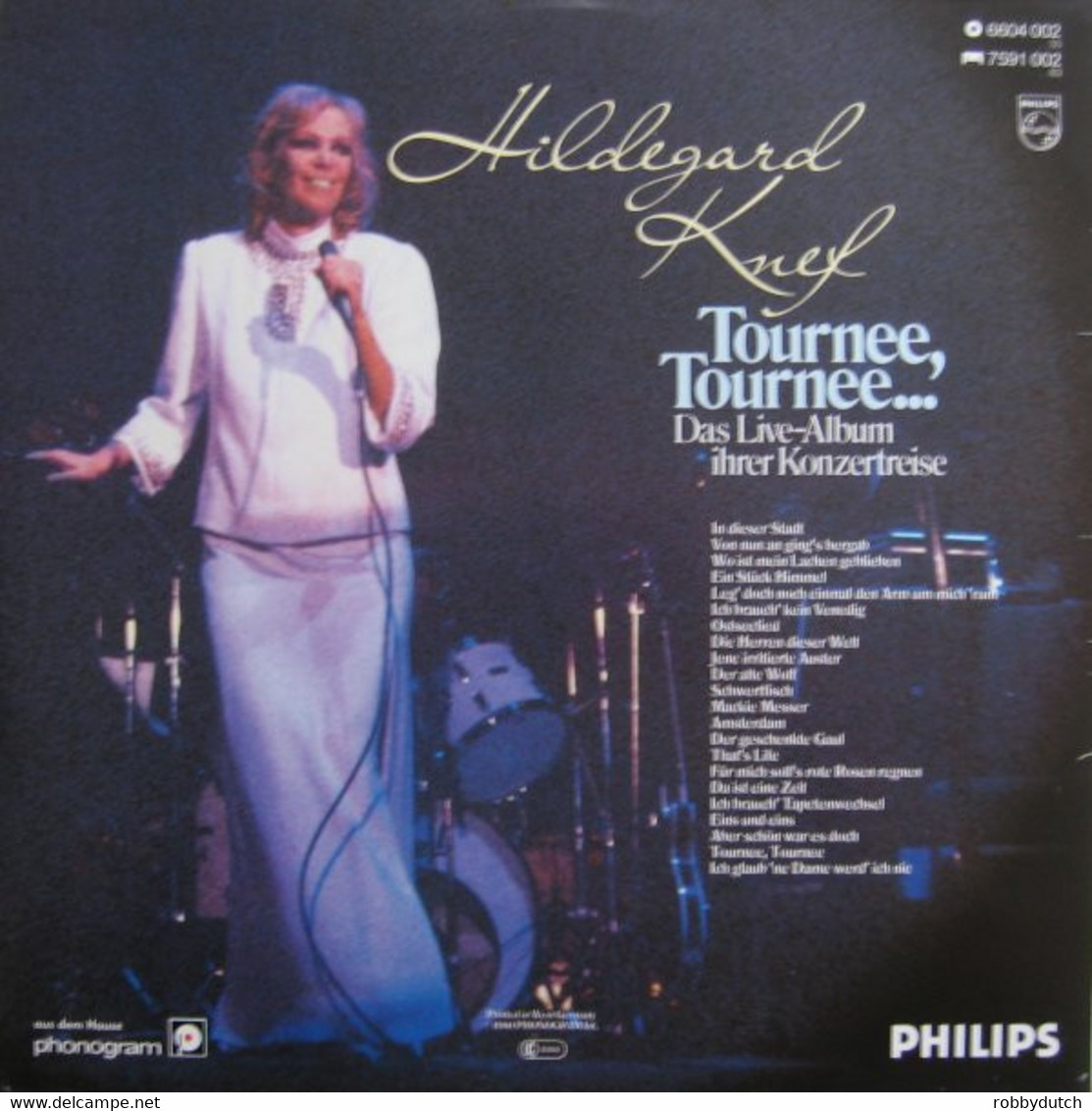 * 2LP *  HILDEGARD KNEF - TOURNEE TOURNEE (Germany 1980) - Autres - Musique Allemande