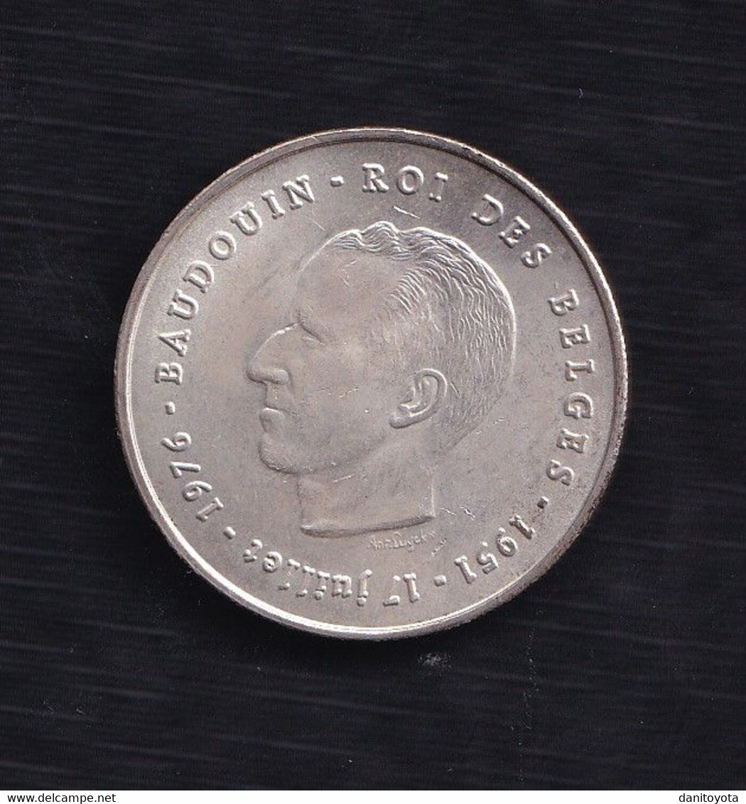 BELGICA.  AÑO 1951.  250 F PLATA - 250 Francs