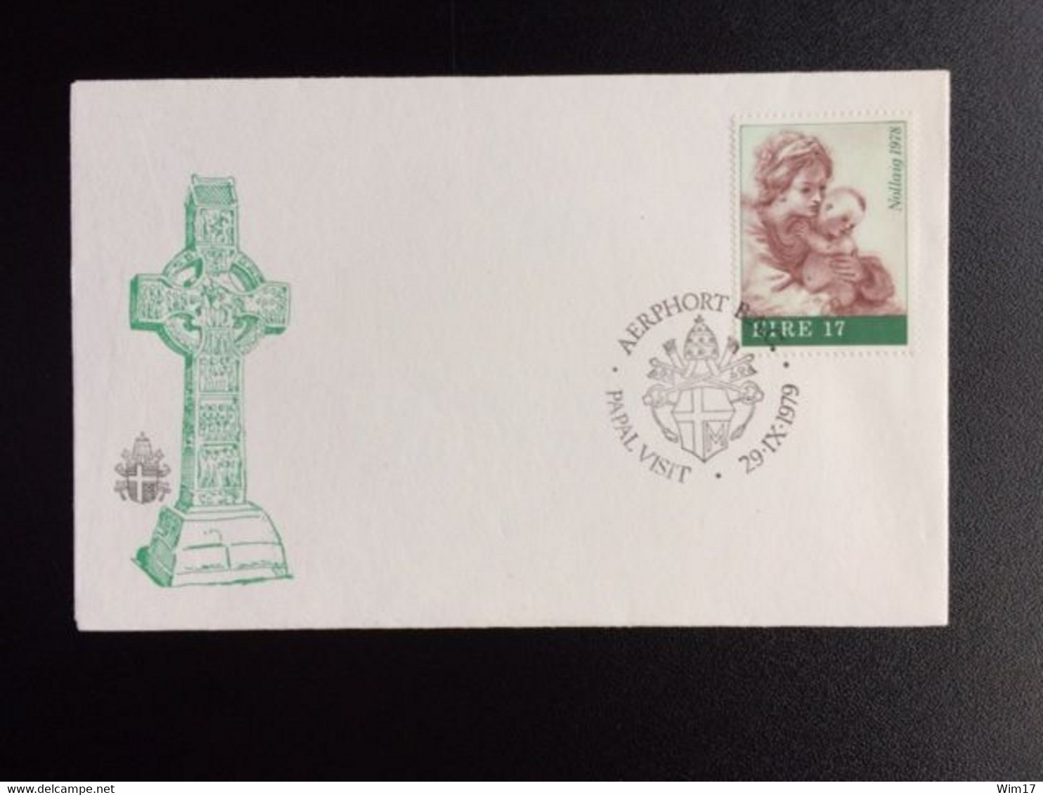 IRELAND 1979 FDC PAPAL VISIT TO IRELAND IERLAND - Postal Stationery