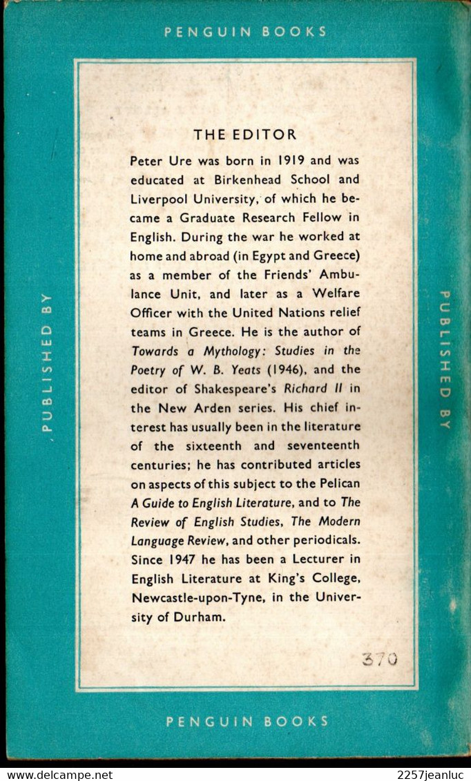 3 Romans - Seventeenth Century Prose 1620-1700 What Happened In History A Book Of English Essays ( A Penguin Books ) - Geschichte