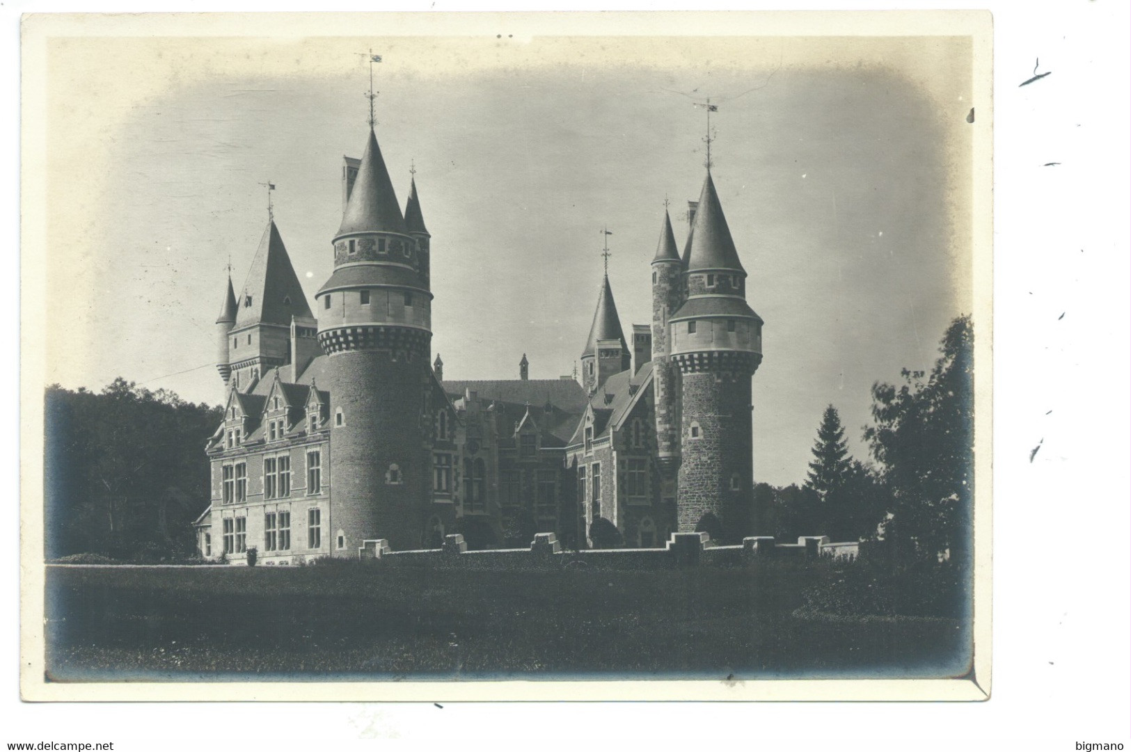 Faulx Les Tombes  Photo Format 17 Cm / 12 Cm Château - Gesves