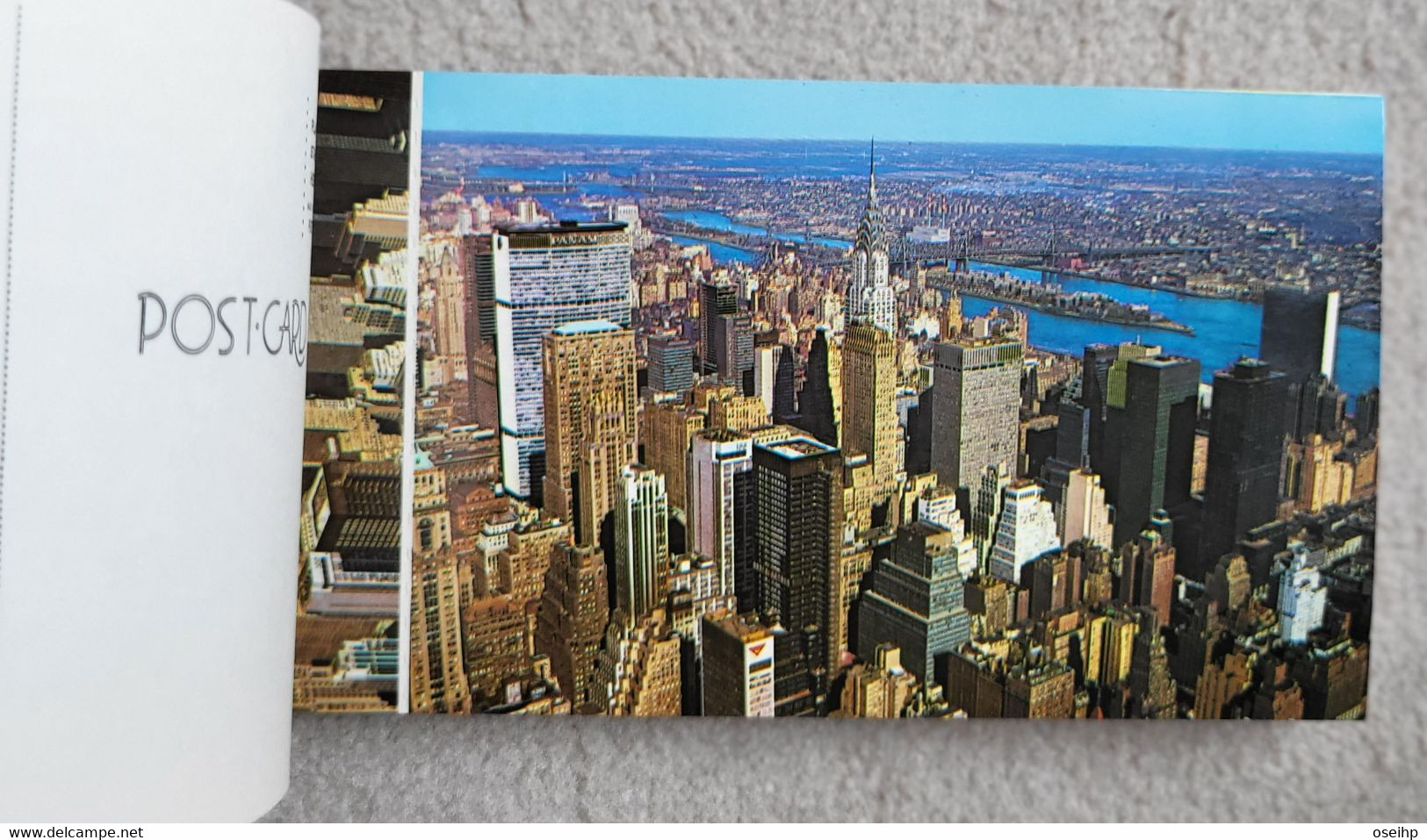 CPM Souvenir Carnet NEW YORK CITY The Gray Line Tour Booklet World Trade Center Empire State Building Manhattan ... - Panoramic Views