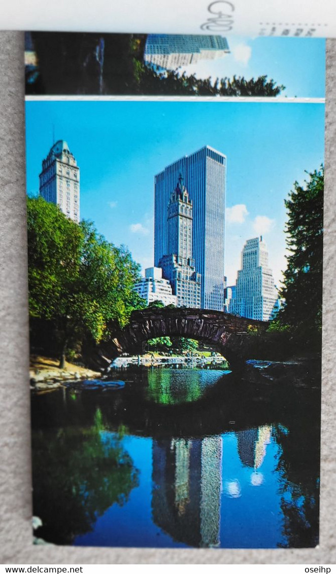 CPM Souvenir Carnet NEW YORK CITY The Gray Line Tour Booklet World Trade Center Empire State Building Manhattan ... - Panoramic Views