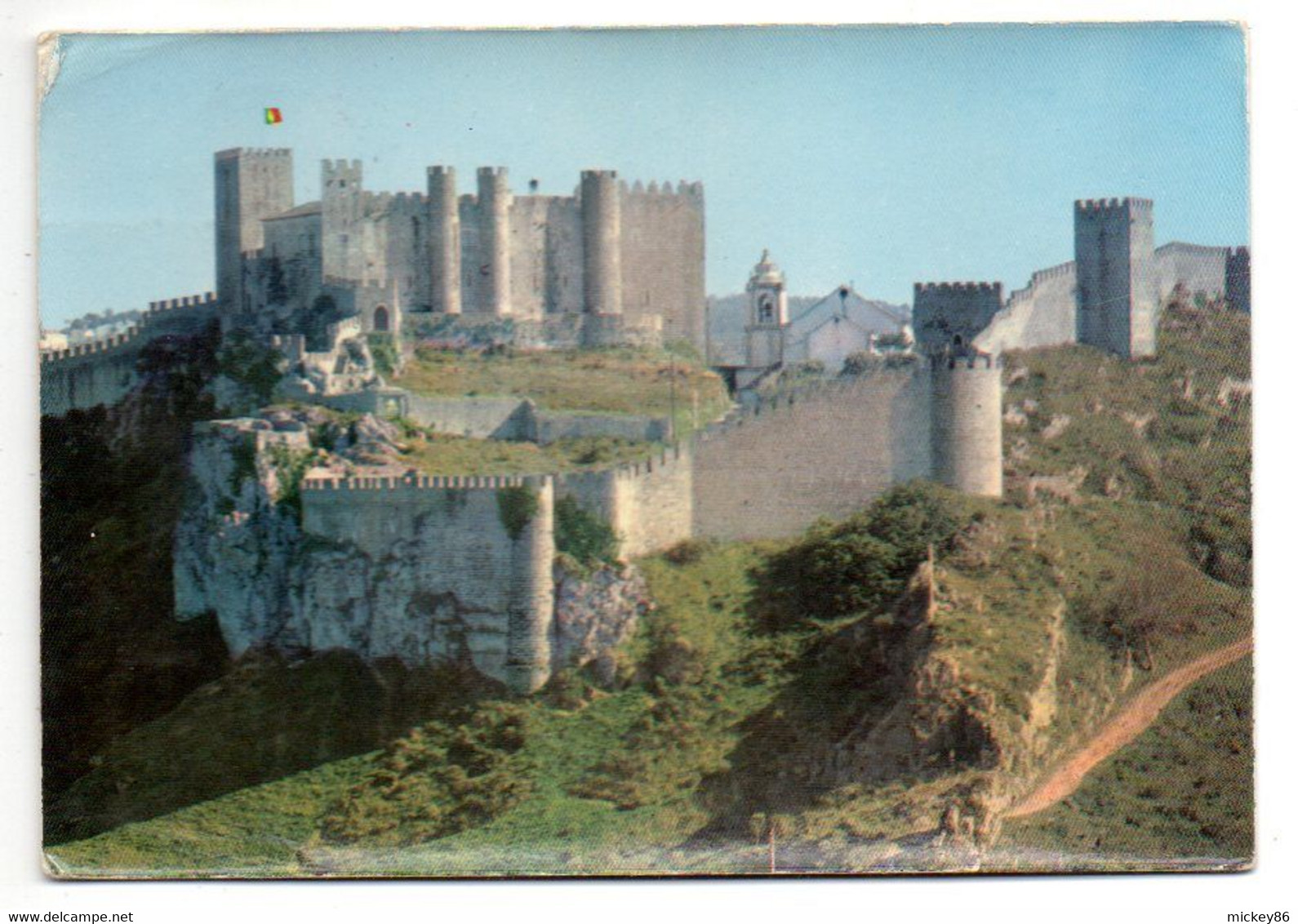 Portugal --OBIDOS --1963-- Chateau Fort  ..timbre... Cachet  ...........à Saisir - Leiria