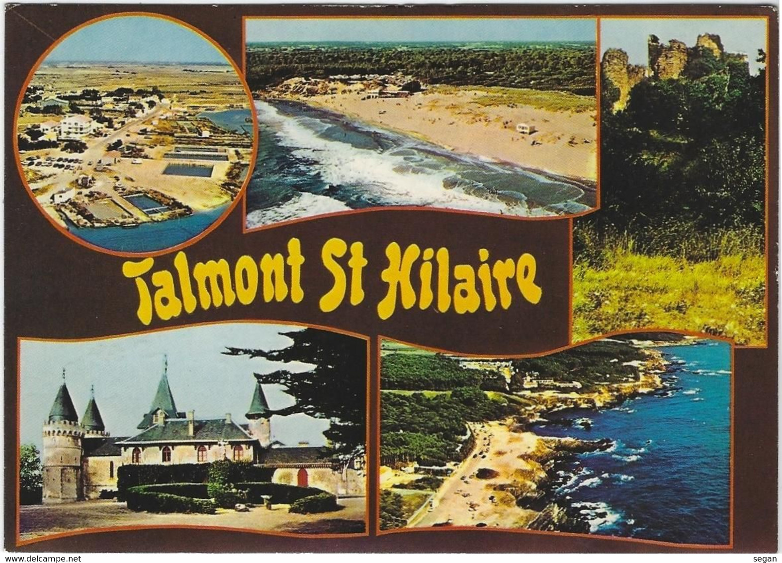 TALMONT SAINT HILAIRE    MULTIVUES   ANNEE 1982 - Talmont Saint Hilaire