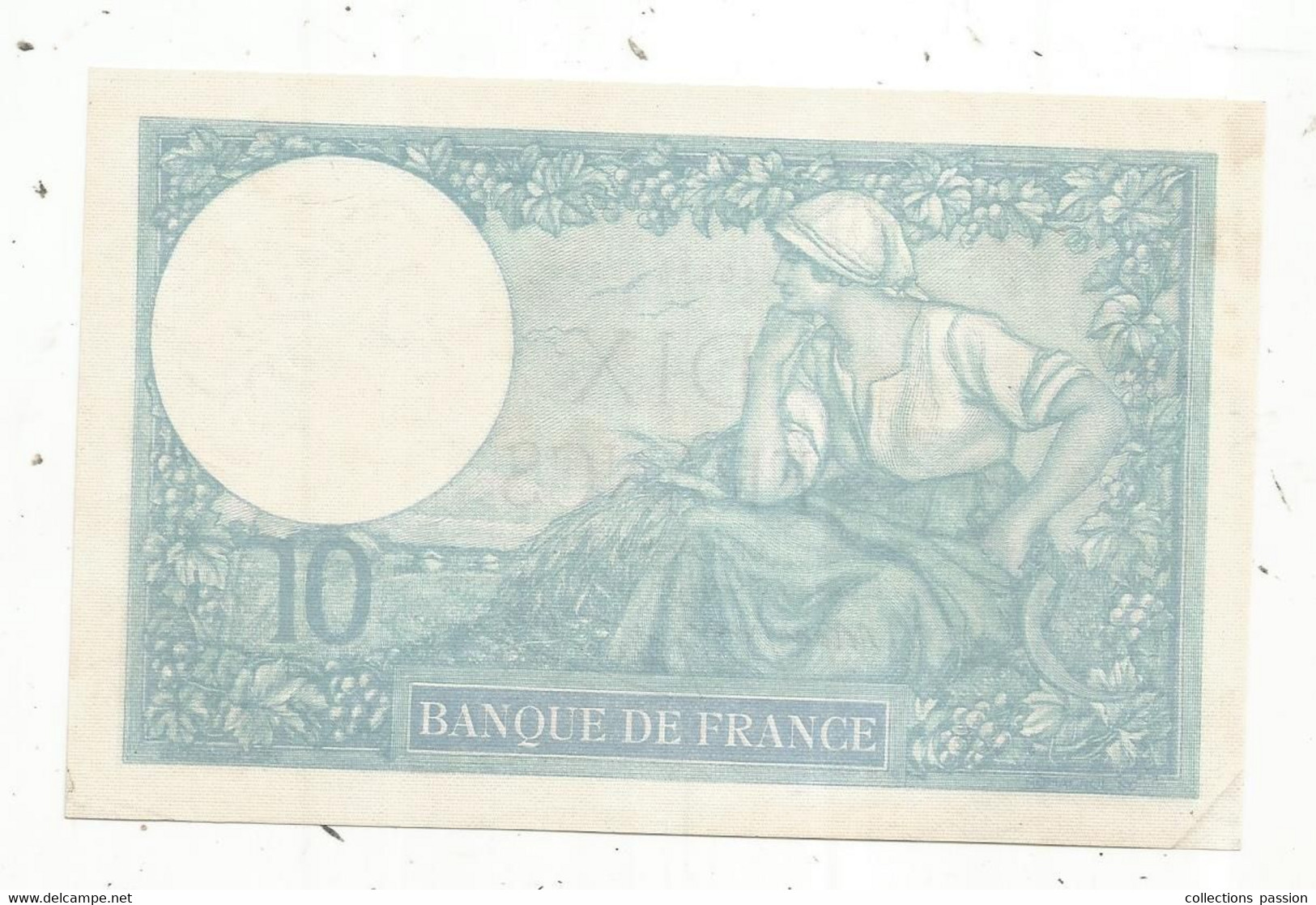 JC, Billet , FRANCE , MINERVE, Dix , 10 Francs , 16-1-1941 , UNC , 2 Scans - 10 F 1916-1942 ''Minerve''