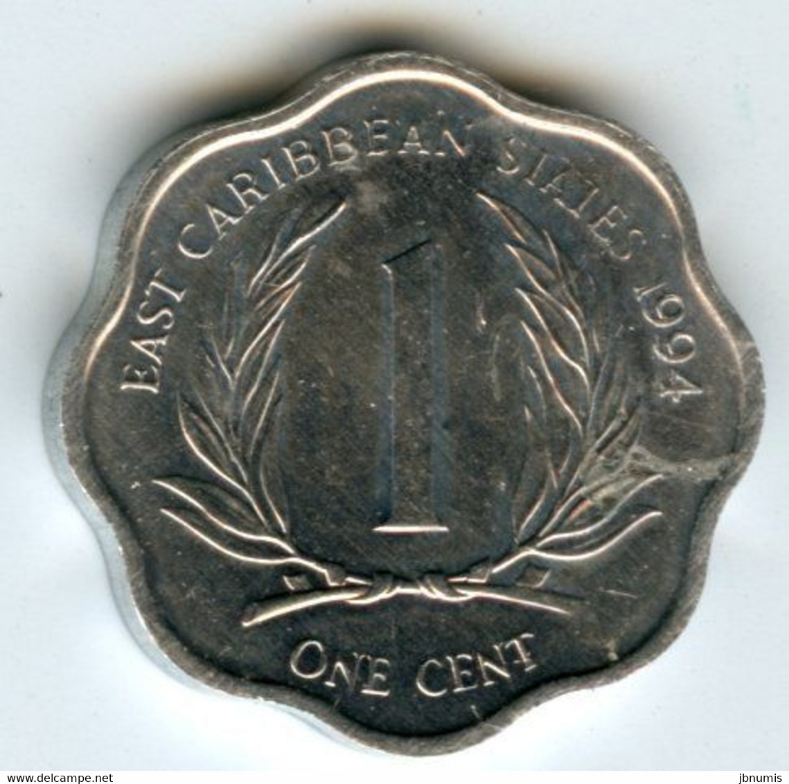 Caraïbes Orientales East Caribbean 1 Cent 1994 KM 10 - Caraibi Orientali (Stati Dei)