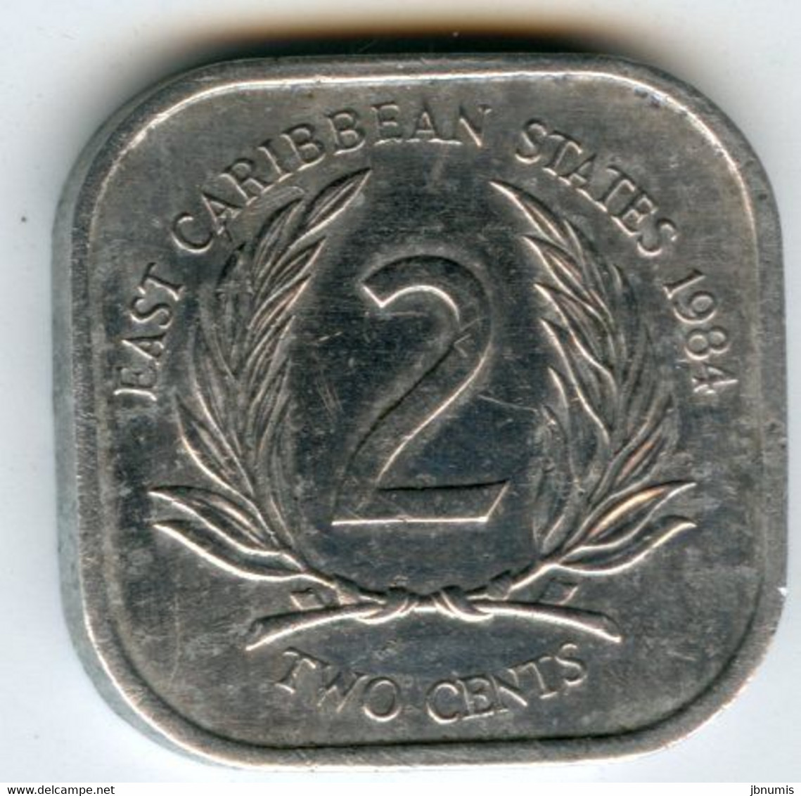 Caraïbes Orientales East Caribbean 2 Cents 1984 KM 11 - Caraibi Orientali (Stati Dei)