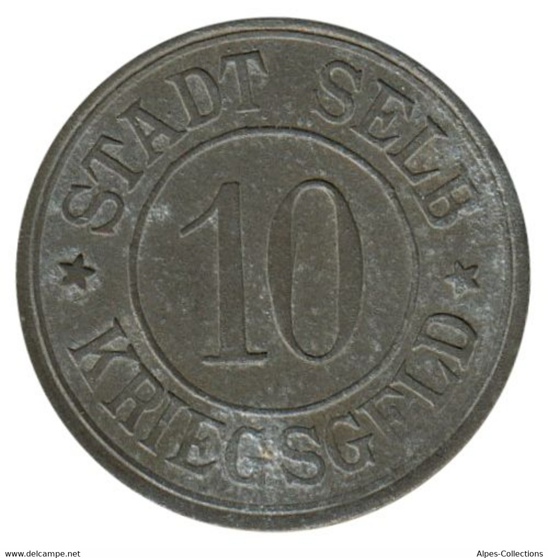 ALLEMAGNE - SELB - 10.1 - Monnaie De Nécessité - 10 Pfennig 1918 - Notgeld