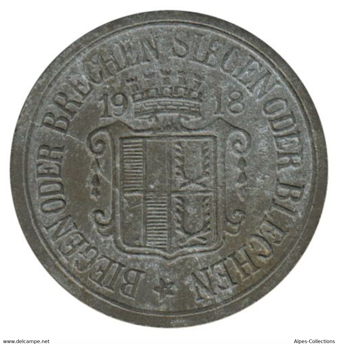 ALLEMAGNE - SELB - 10.1 - Monnaie De Nécessité - 10 Pfennig 1918 - Monetary/Of Necessity