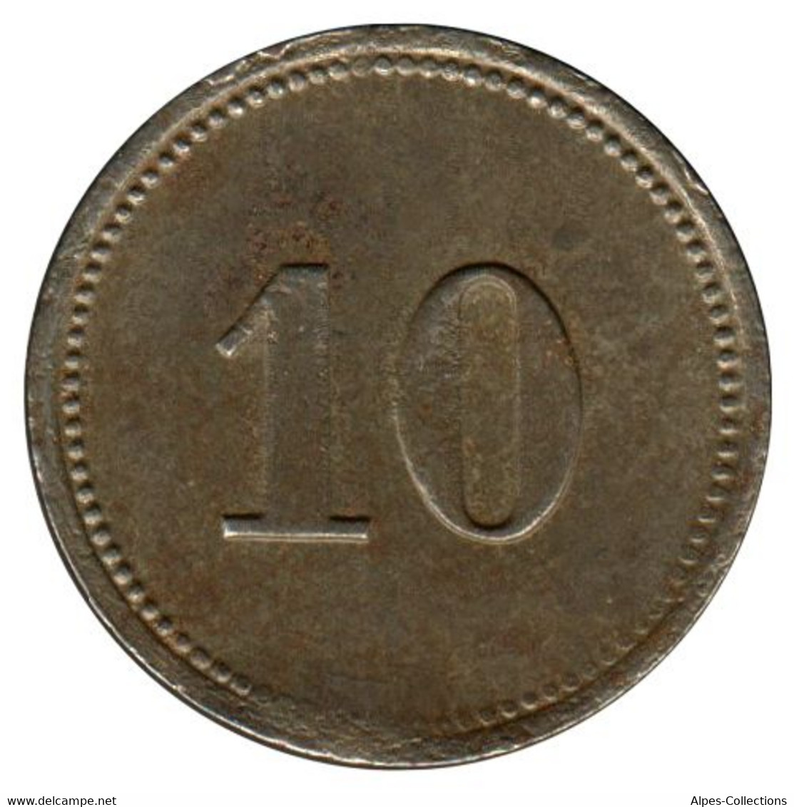 ALLEMAGNE - SONTHOFEN - 10.2 - Monnaie De Nécessité - 10 Pfennig 1917 - Monetary/Of Necessity