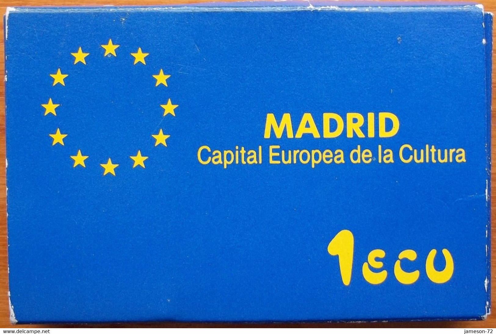 SPAIN - Silver Ecu 1992 "Madrid European Culture Capital" X# M8  Edelweiss Coins - Münz- Und Jahressets